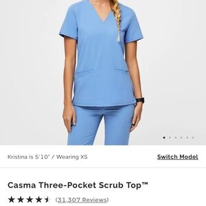 Figs Scrubs top and bottom set